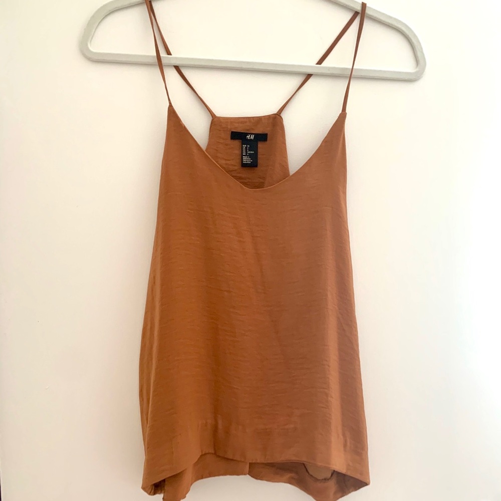 H&M silk top